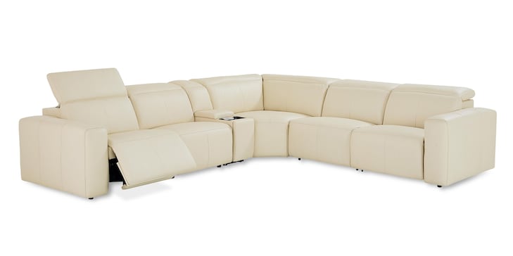 6PC L-Shaped Sect w/Console image number 3