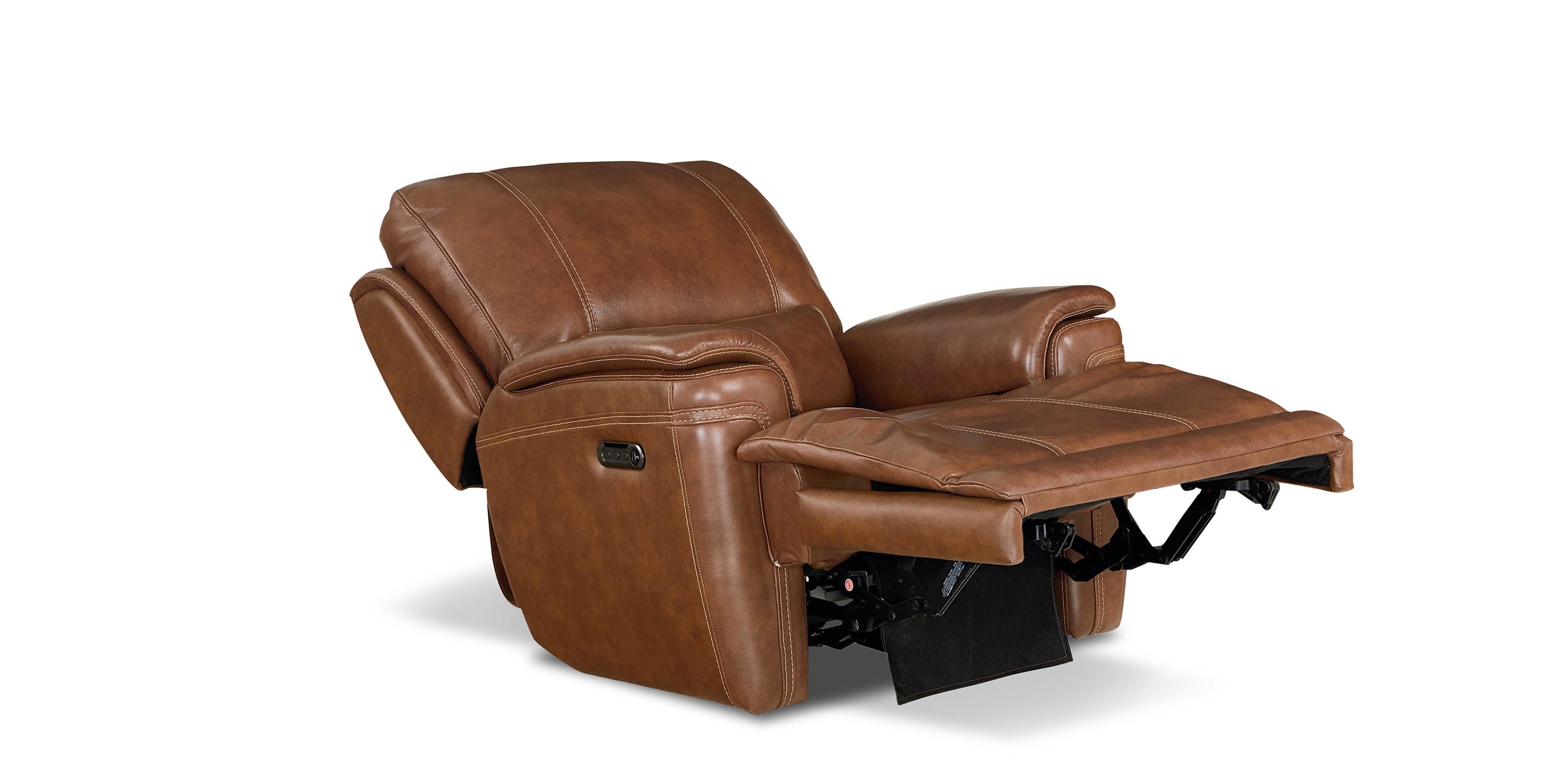 Burlington Leather Zero Gravity Power Recliner - Thumbnail 4