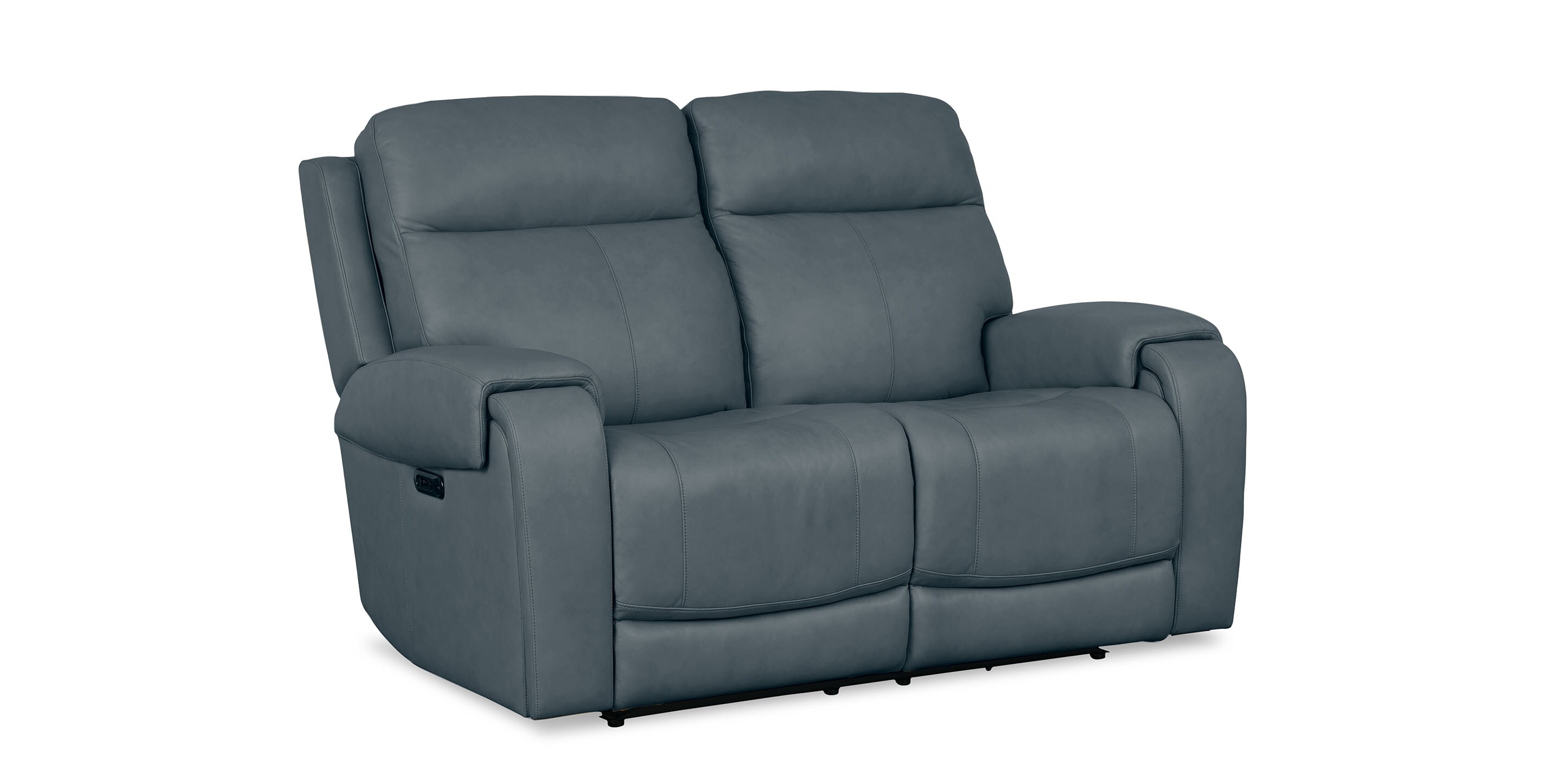 Avery Leather Power Reclining Loveseat - Thumbnail 4