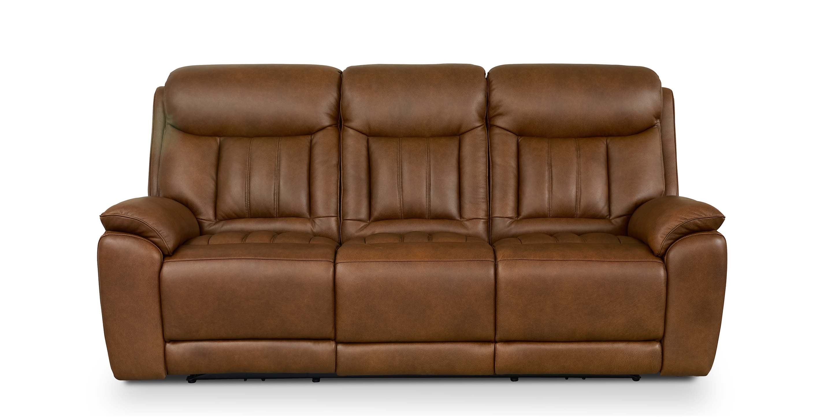 Benson Leather Power Reclining Sofa