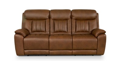 Benson Leather Power Reclining Sofa