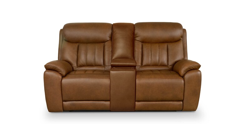 Power Loveseat w/ console image number 0