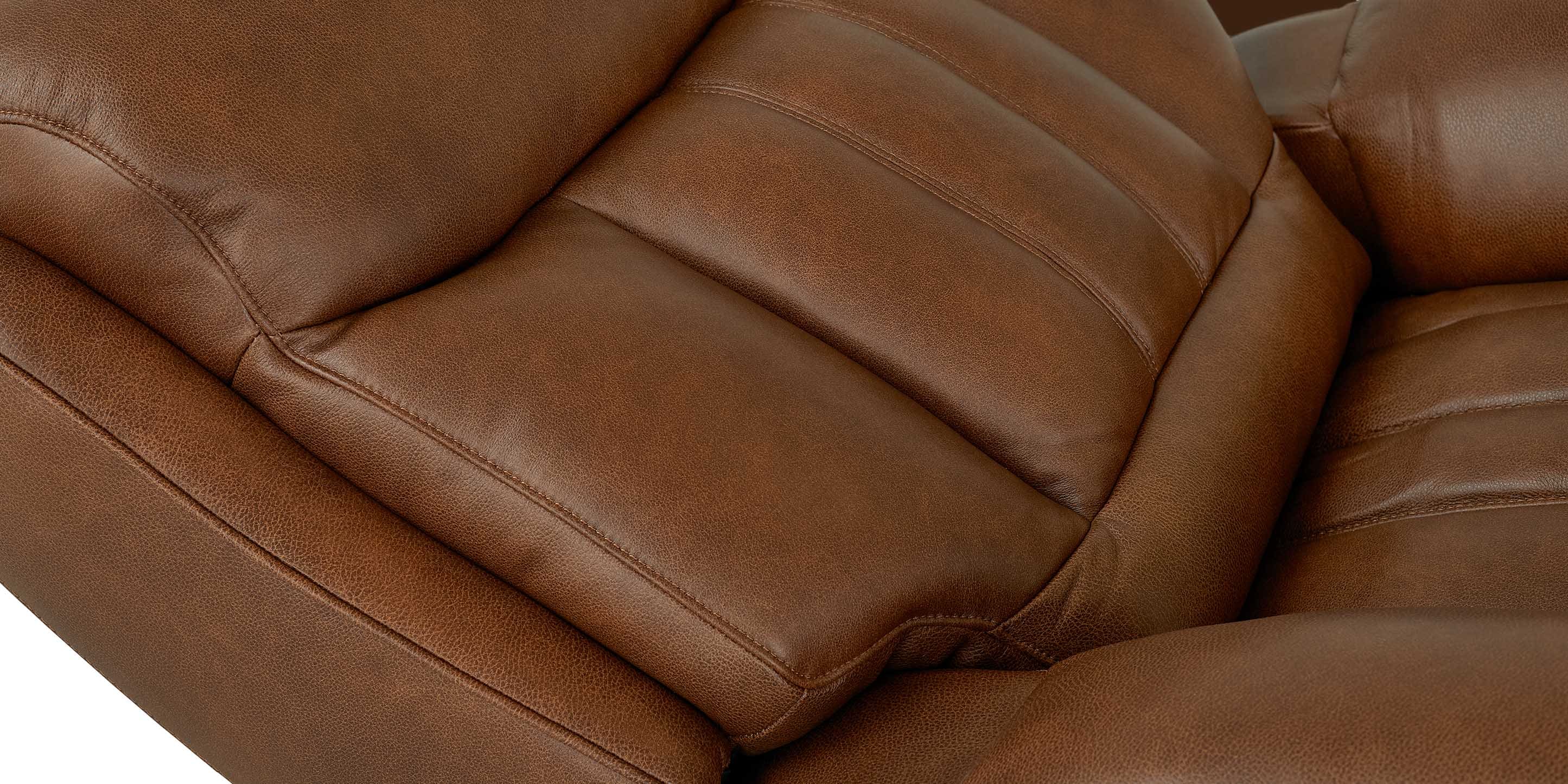Benson Leather Power Reclining Sofa | Bassett Furniture