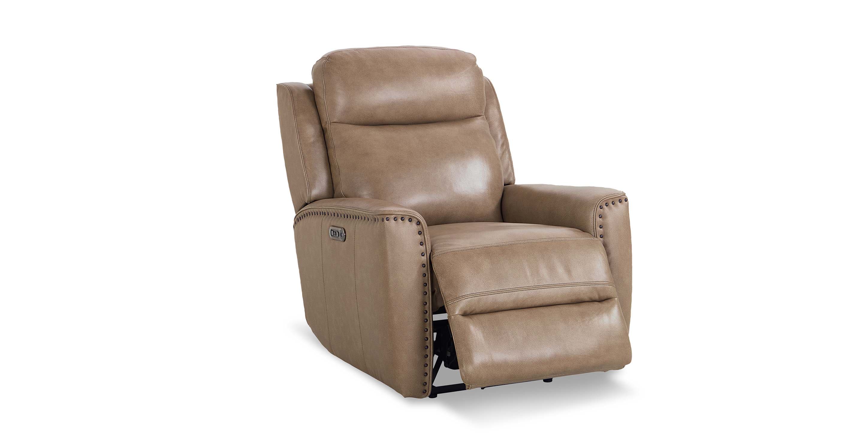 Douglas Leather Zero Gravity Power Recliner - Thumbnail 2