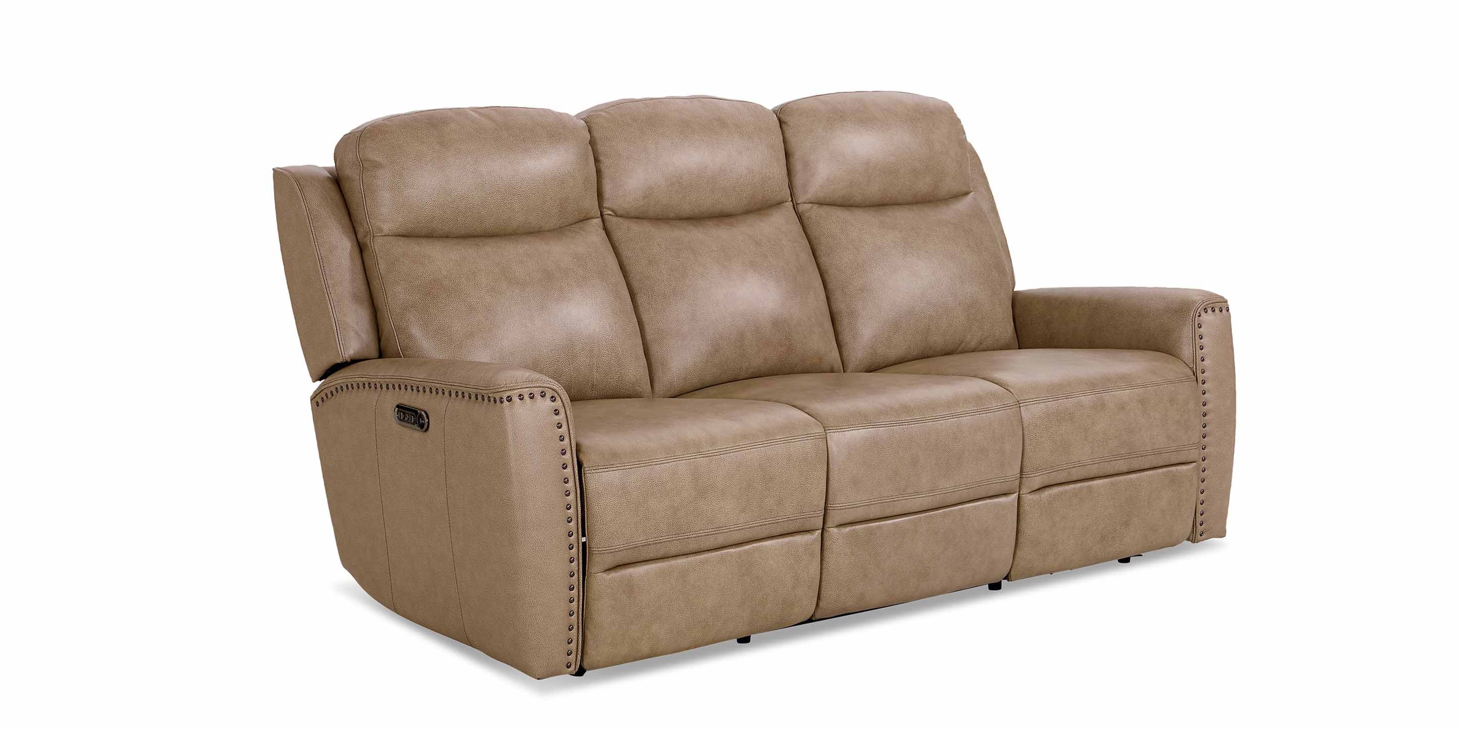 Douglas Leather Power Reclining Sofa