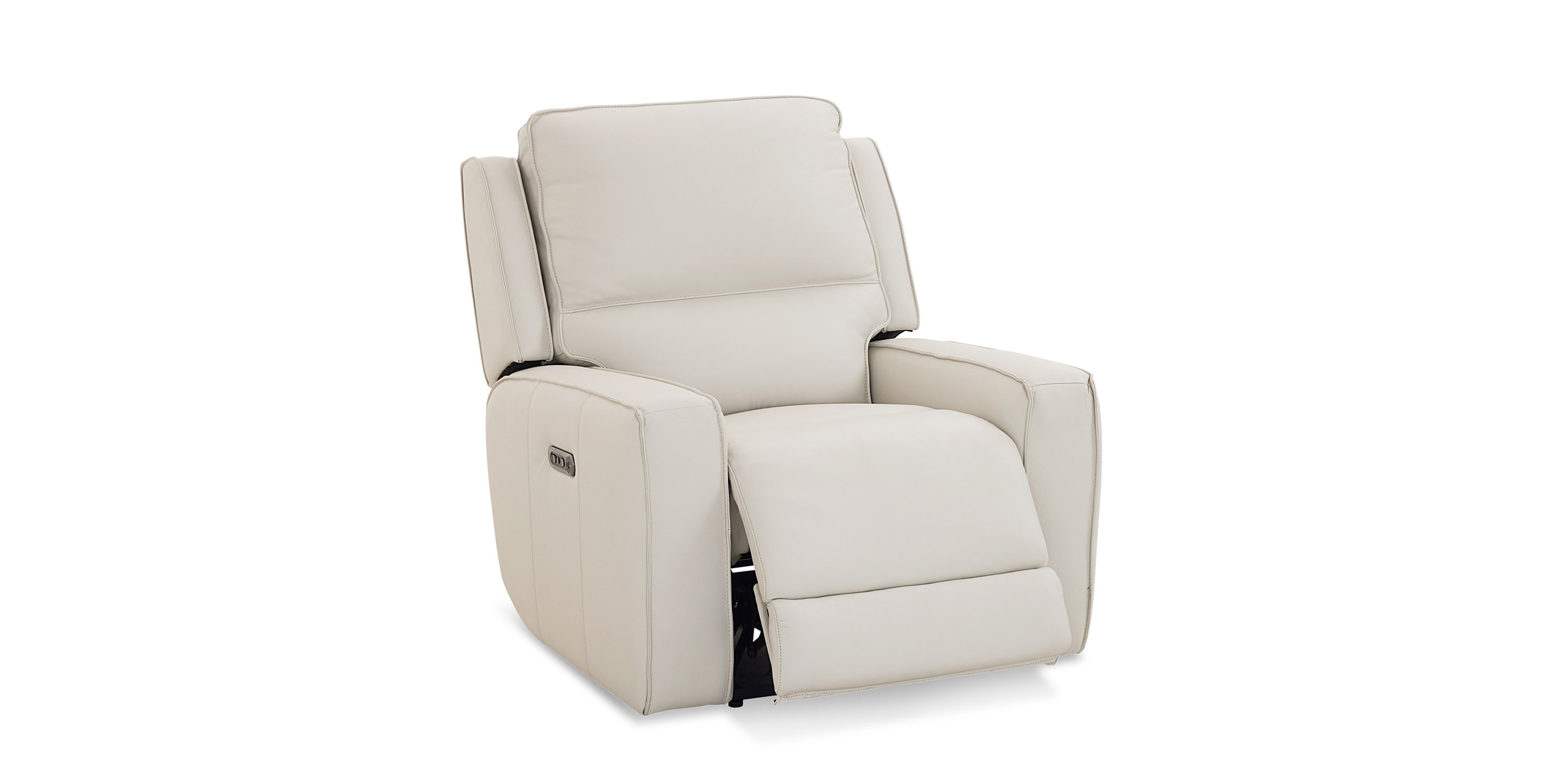 Raymond Leather Zero Gravity Power Recliner - Thumbnail 4
