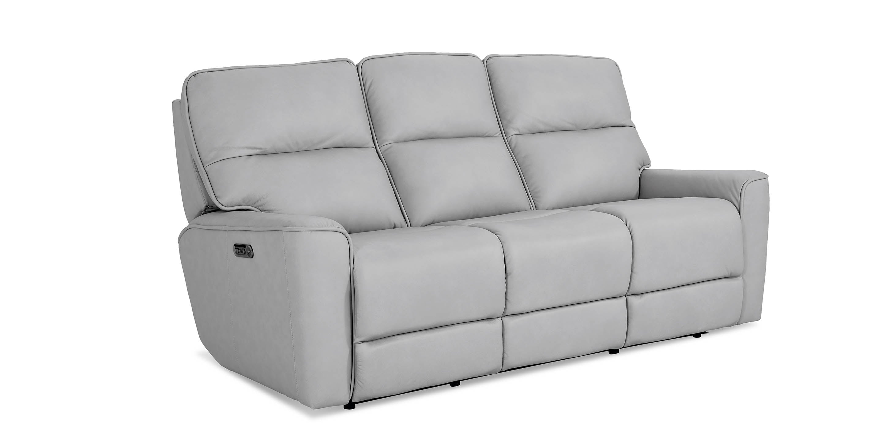Kenneth Leather Power Reclining Sofa - Thumbnail 3