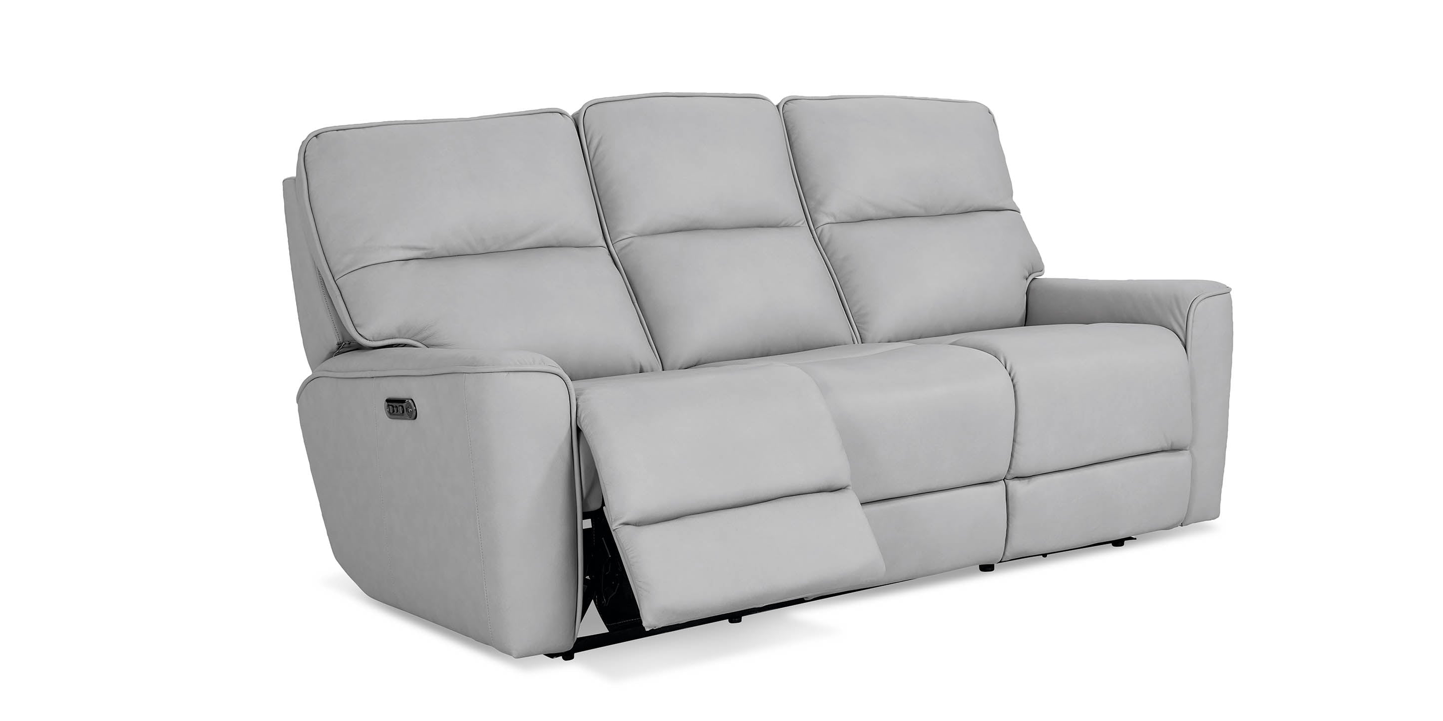 Kenneth Leather Power Reclining Sofa