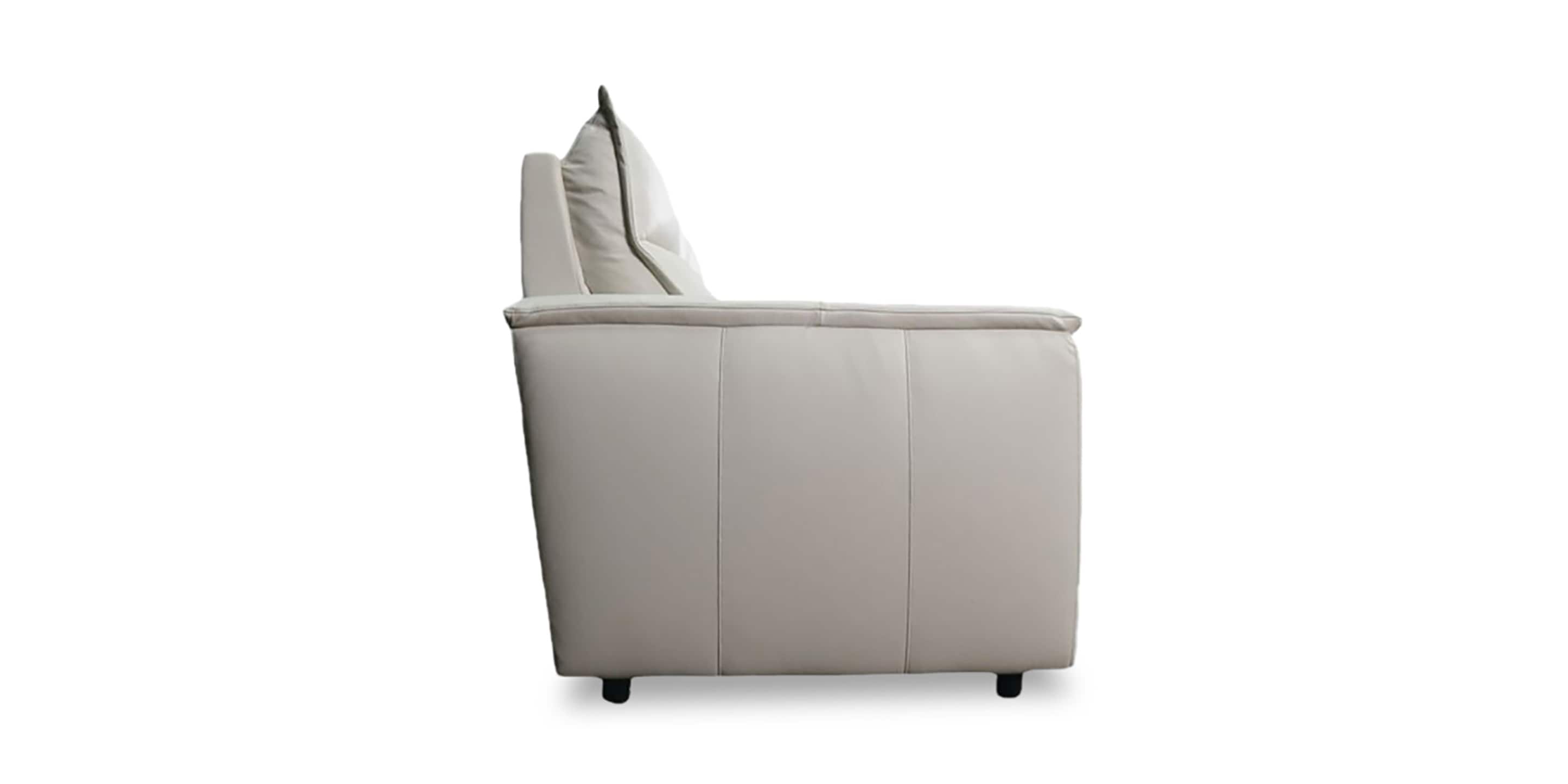 Chauncey Leather Power Reclining Sofa | Bassett Furniture