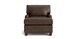 Leather Track Arm Chair