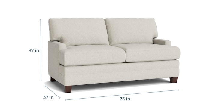 Carolina Track Arm Studio Sofa image number 2