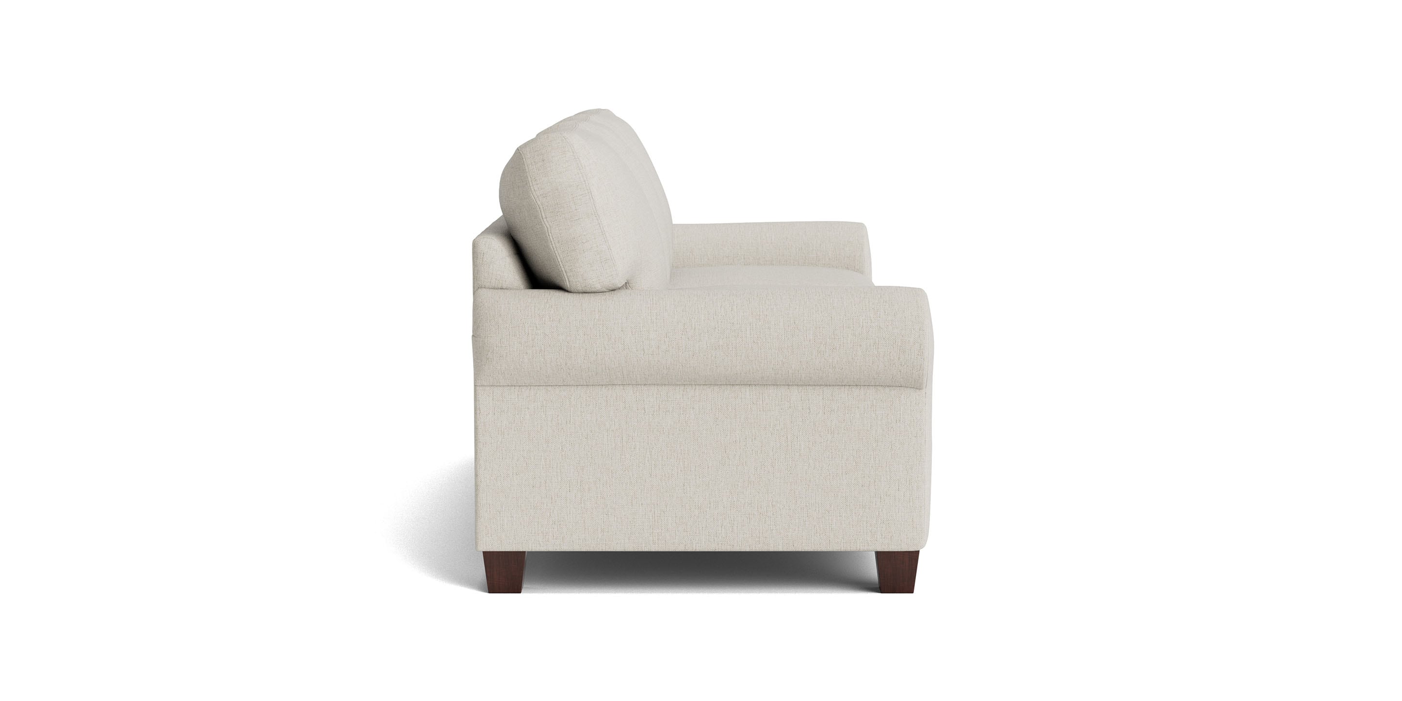 Bassett Furniture Carolina Roll Arm Sofa - Thumbnail 4