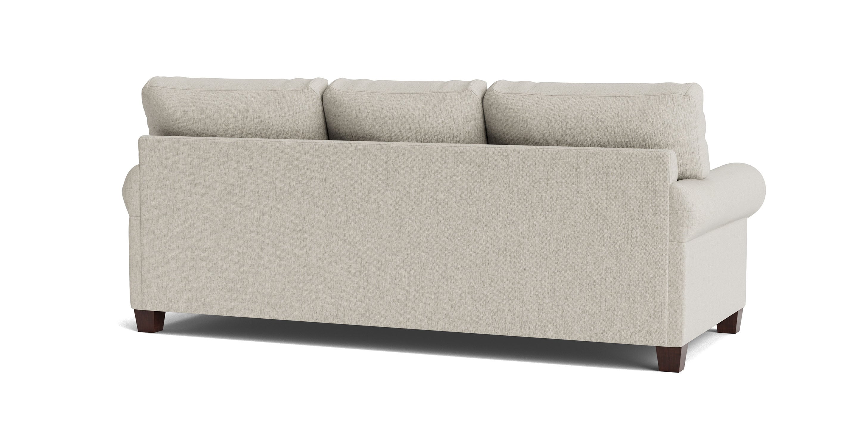 Bassett Furniture Carolina Roll Arm Sofa - Thumbnail 3