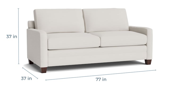 Thin Track Arm Queen Sleeper image number 4