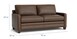 Carolina Leather Thin Track Arm Sofa