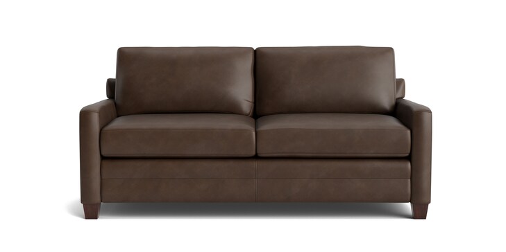 Carolina Leather Thin Track Arm Sofa image number 0