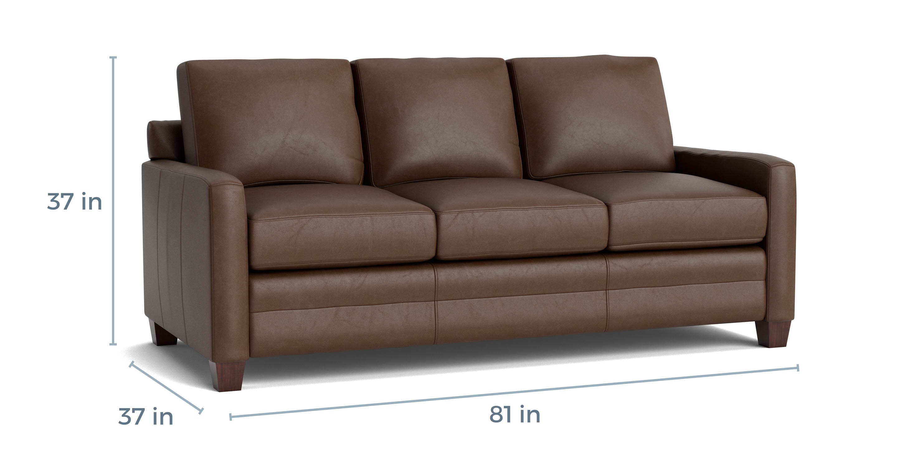 Carolina Track Arm Sofa - Thumbnail 3