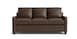 Carolina Leather Thin Track Arm Sofa