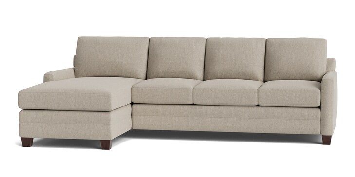 Thin Track Arm L Chaise Sectional image number 2