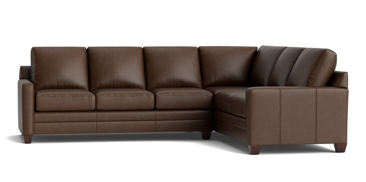 Leather Thin Track Arm L-Shaped Sect image number 2