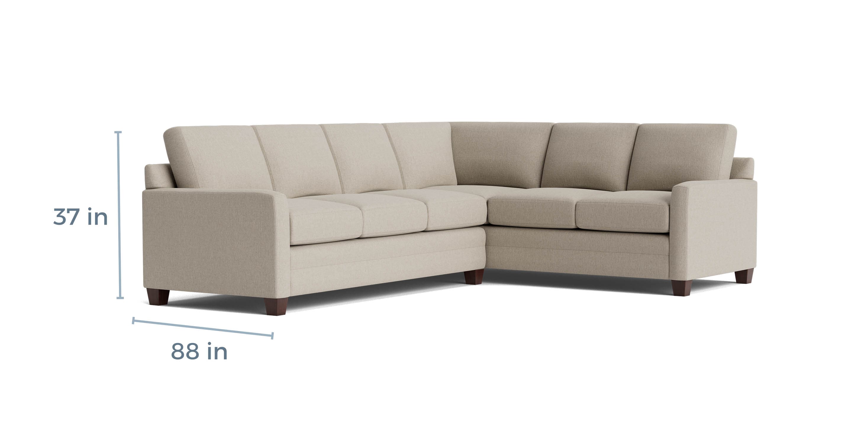 Bassett Furniture Carolina Sectional - Thumbnail 3