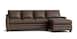Leather Thin Track R Chaise Sectional