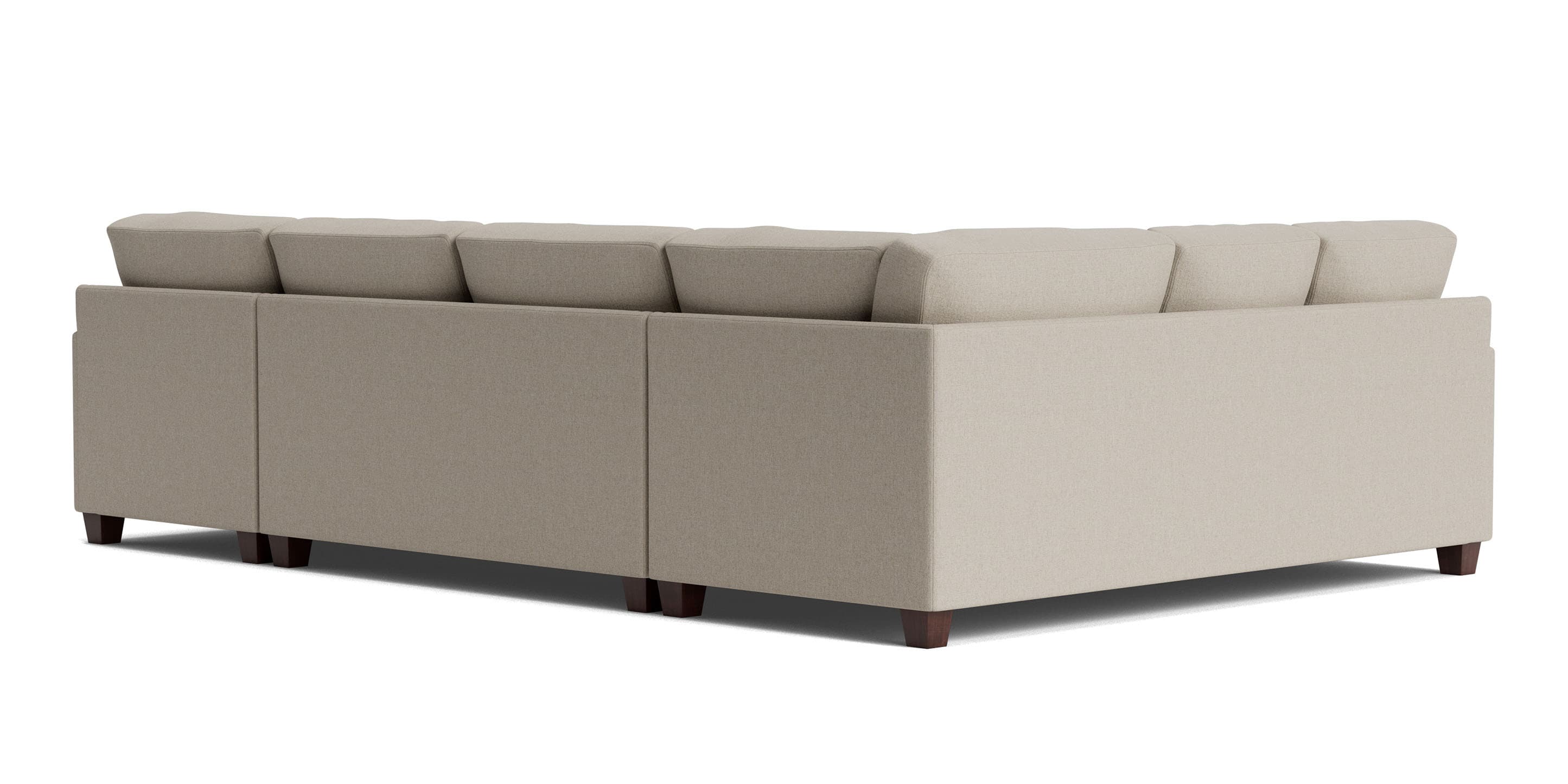 Carolina Track Arm U-Shaped Sectional - Thumbnail 3