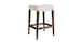 Maple Fabric Saddle Stool