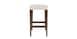 Maple Fabric Saddle Stool