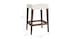 Maple Fabric Saddle Stool