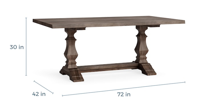 Maple Live Edge Dining Table image number 3