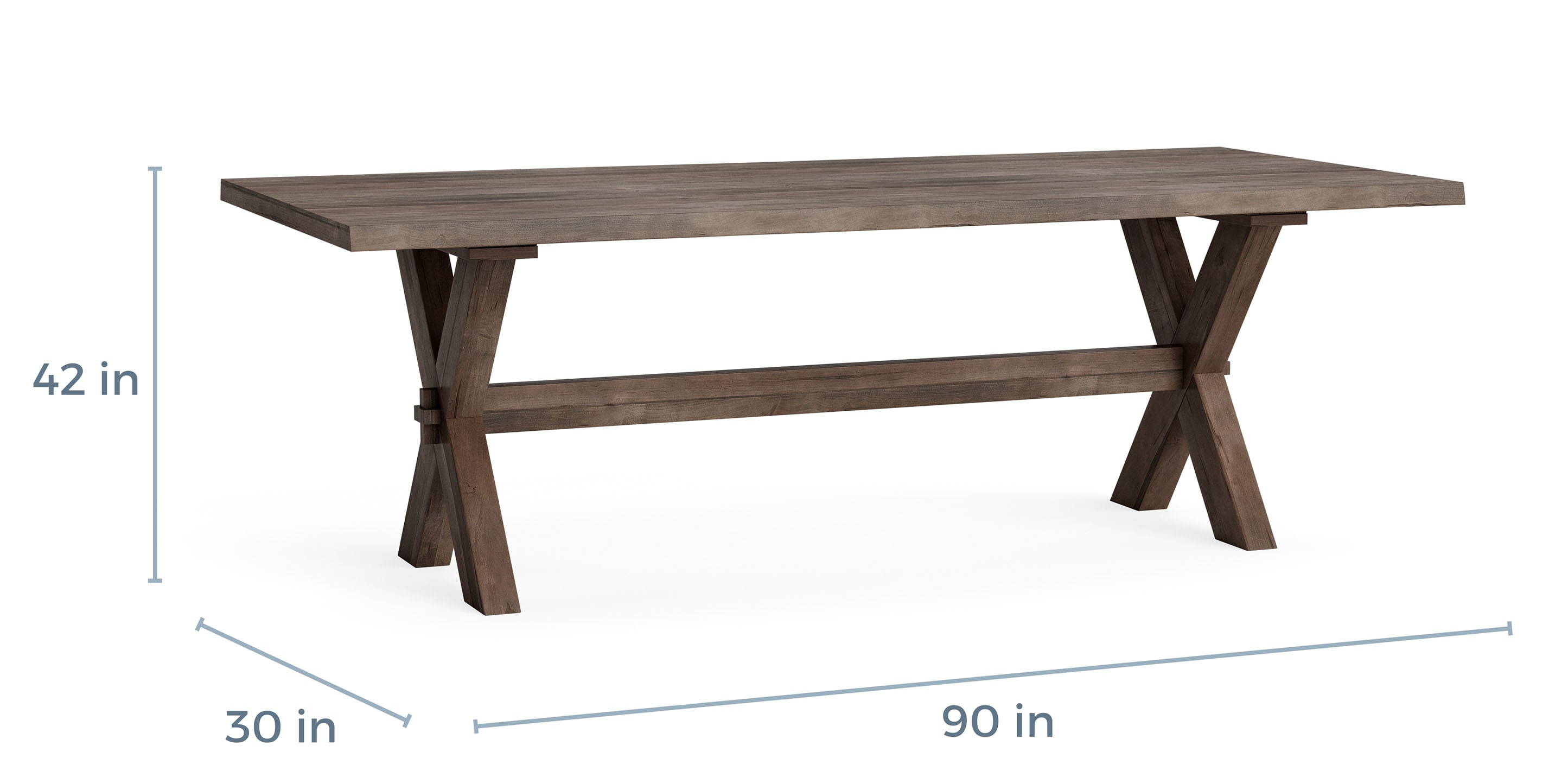 【貴重】BASSETT FURNITURE サイドテーブル ローテーブル USA Crossbuck Live Edge Rectangle Dining Table | Bassett Furniture