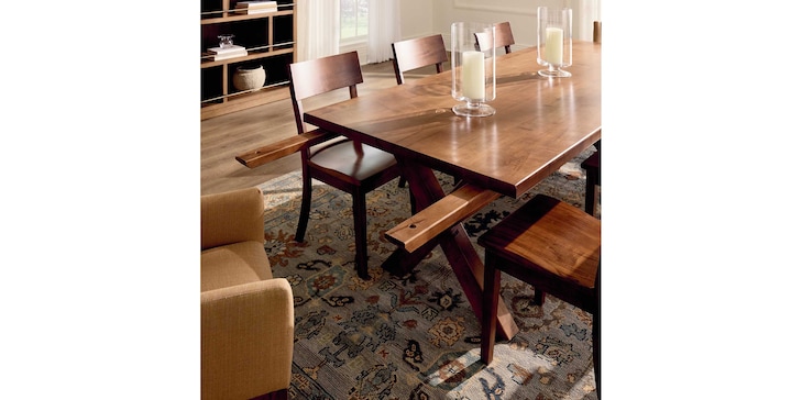 Maple Dining Table 72"x42" image number 3