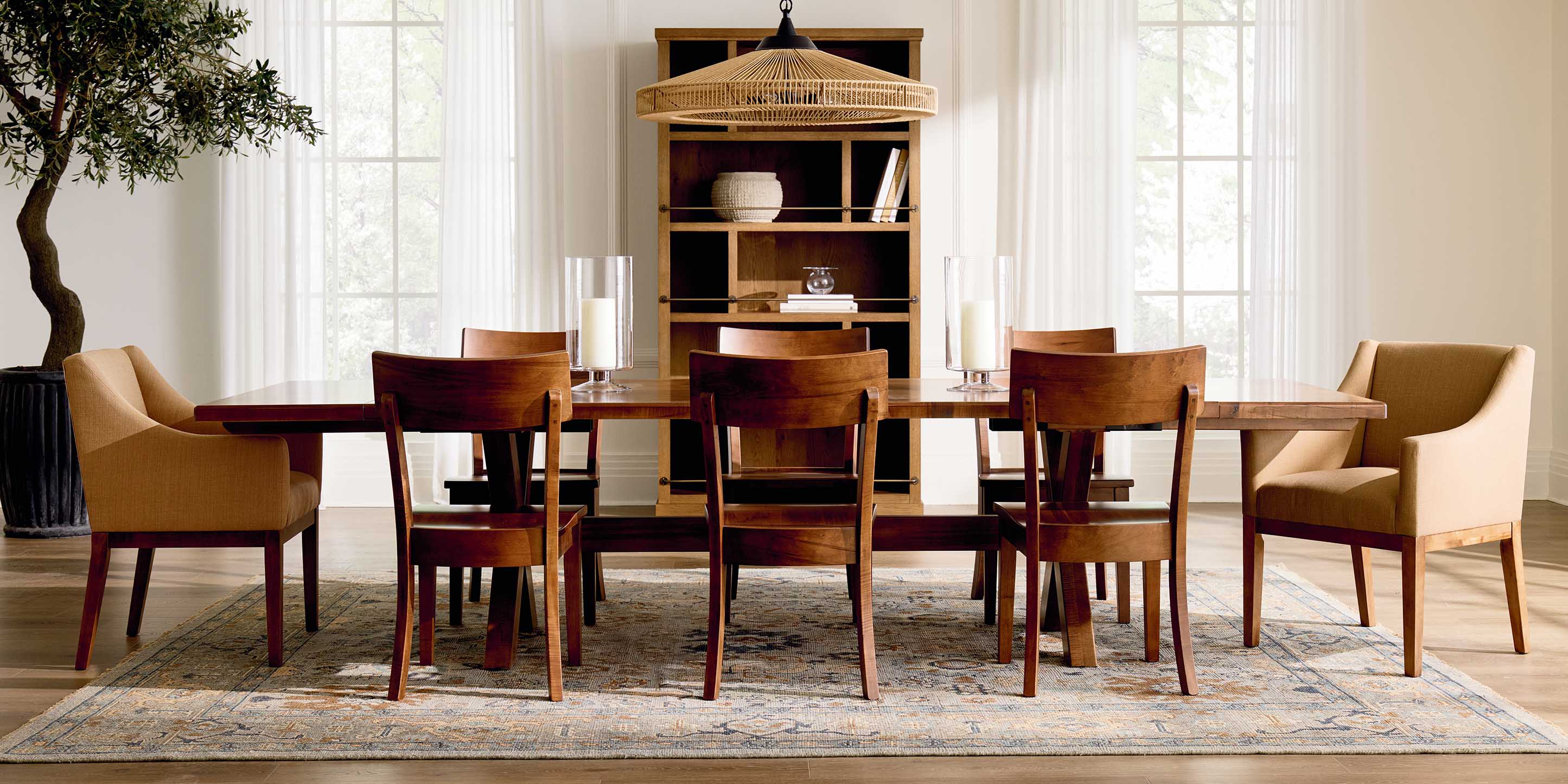 Clear Maple Arm Chair image number 1