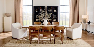 Rollins Dining Chair with Upholstered Seat
