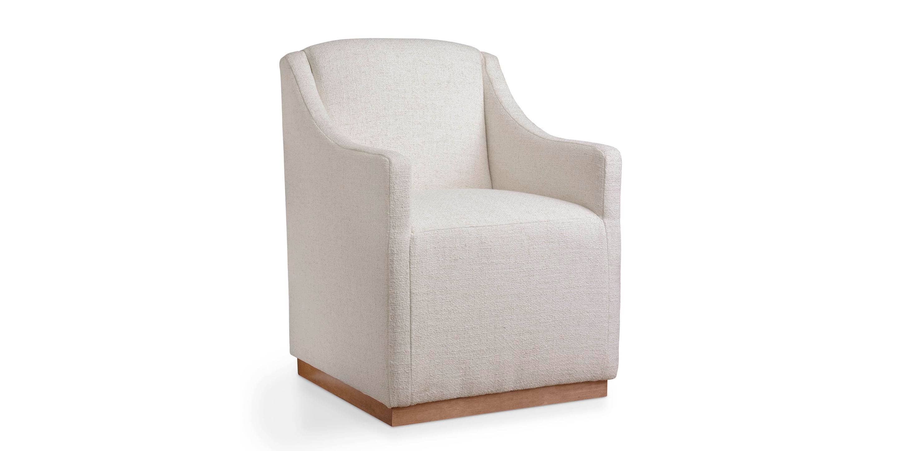Bassett Furniture Banks Upholstered Dining Armchair - Thumbnail 4