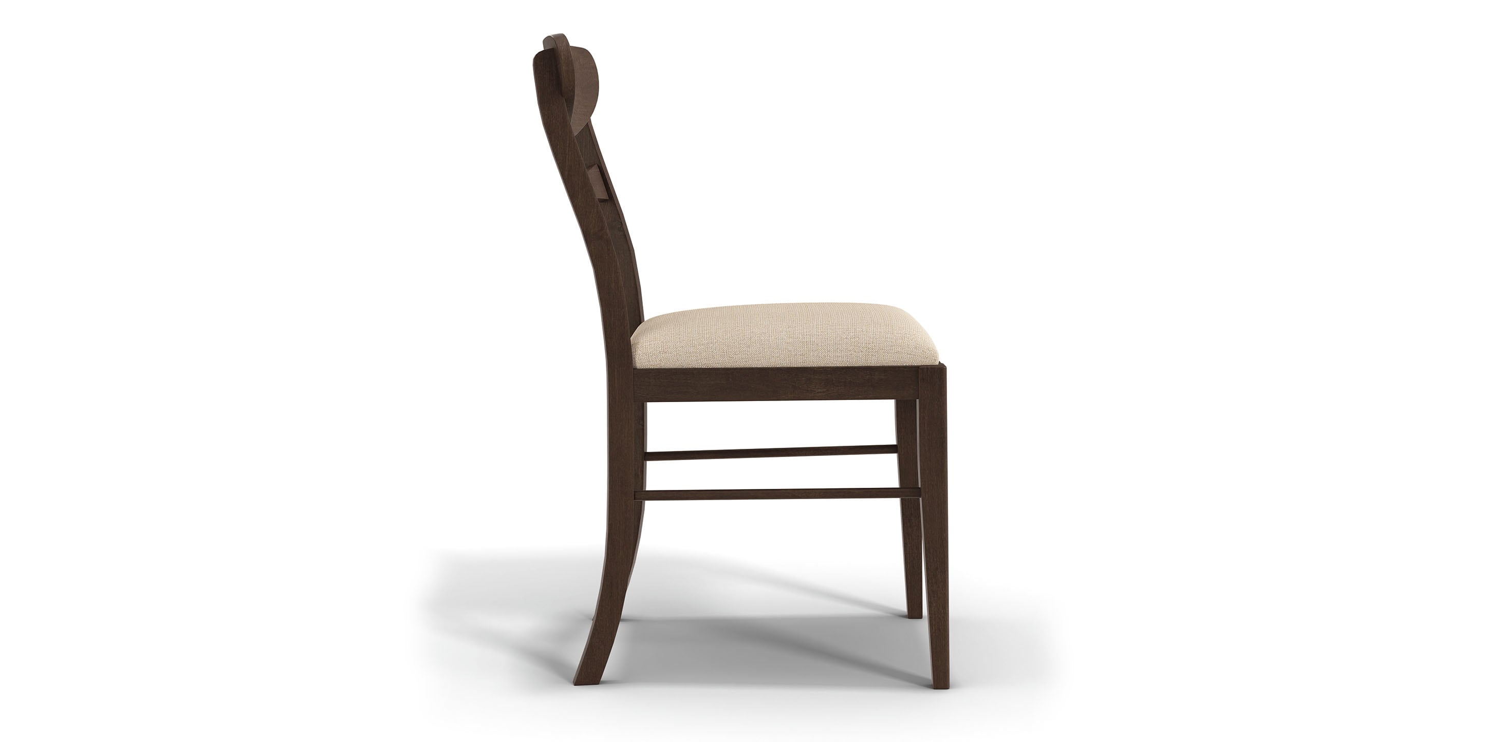 Origins Spence Dining Chair with Upholstered Seat - Thumbnail 2