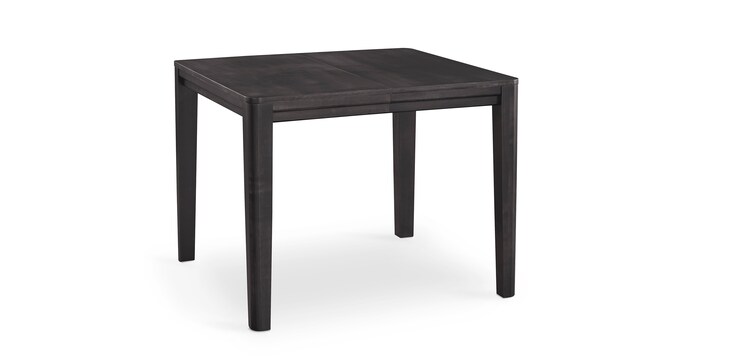 38" Square 1Leaf Table Carbon image number 0