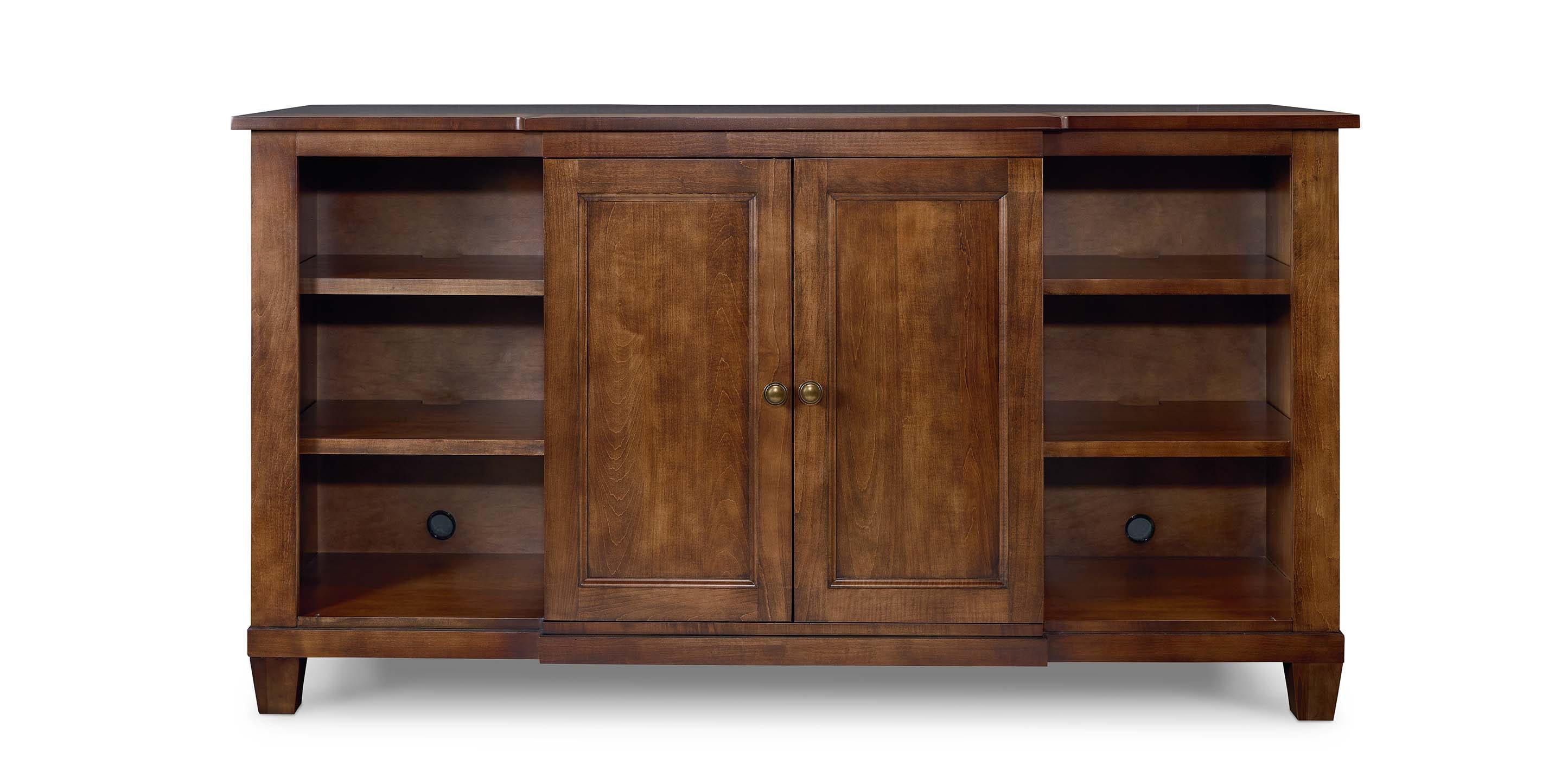 Benchmade HideAway Austin Solid Maple Sideboard | Bassett Furniture