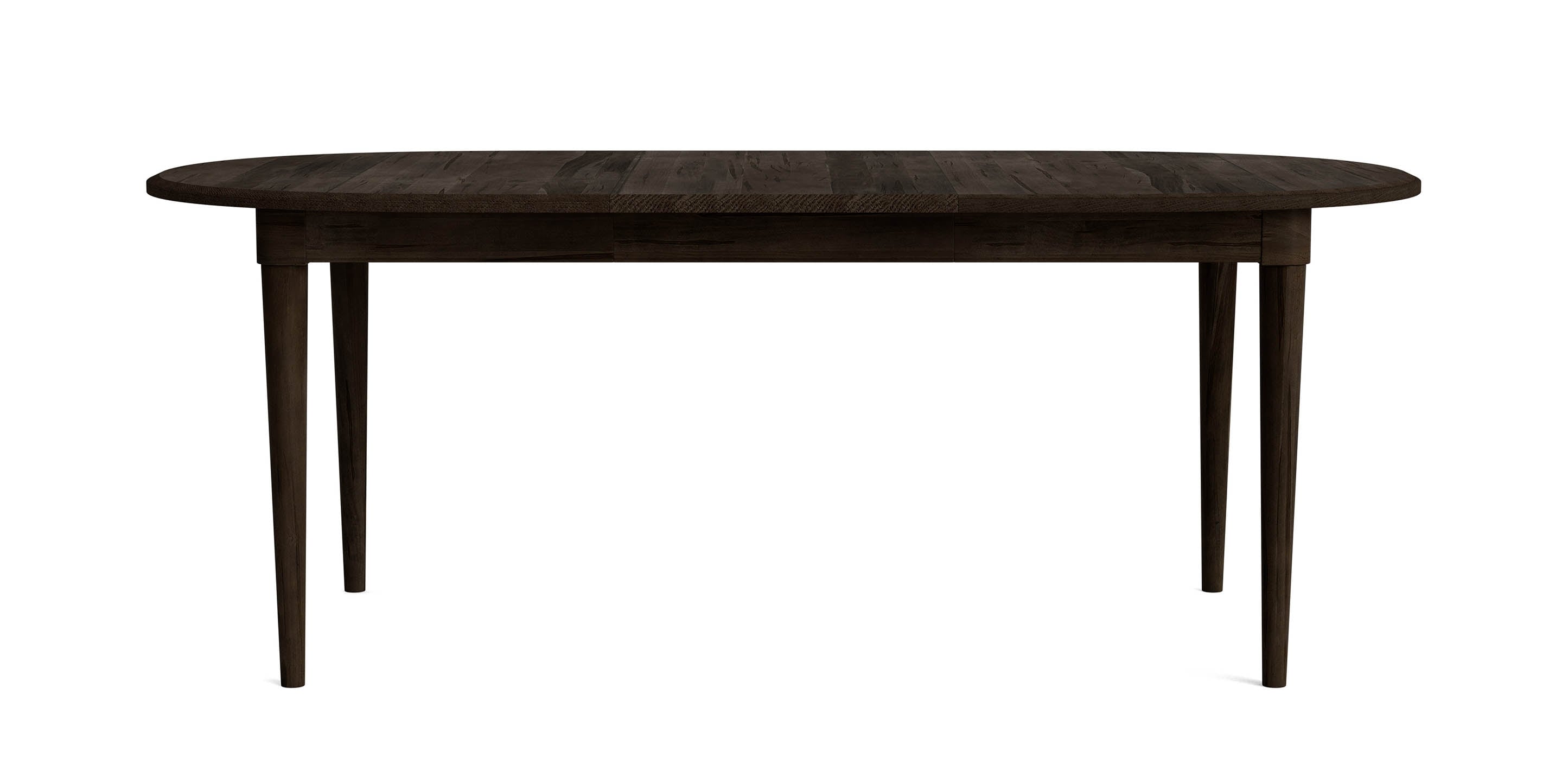 HideAway Solid Maple Oval Dining Table - Thumbnail 3