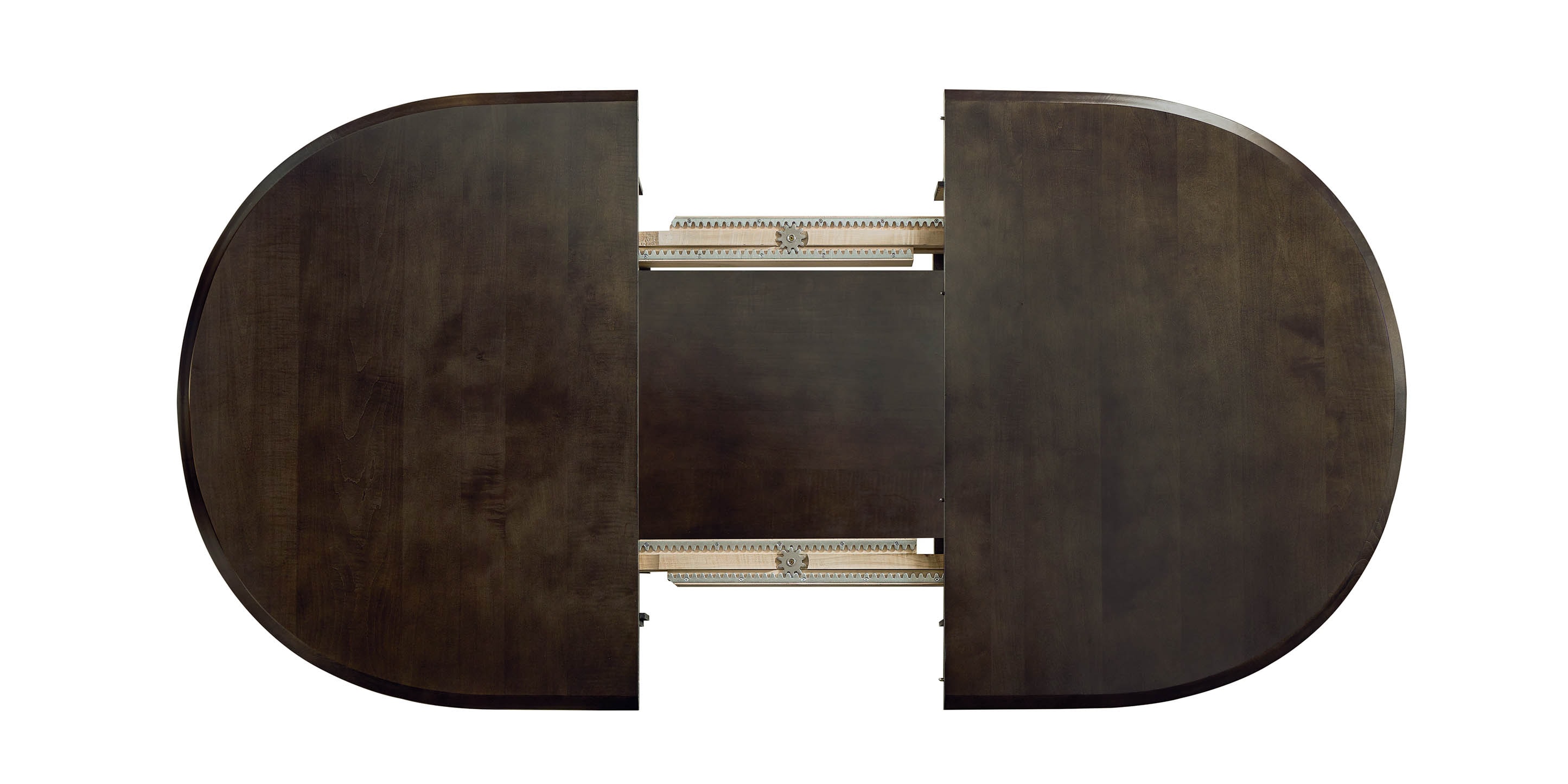 HideAway Solid Maple Oval Dining Table - Thumbnail 5