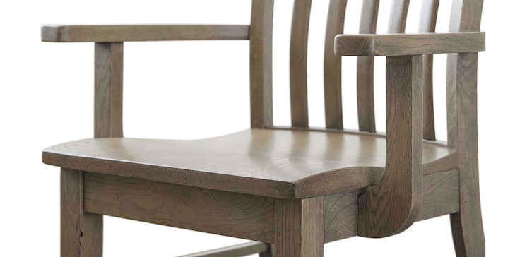 Oak Arm Chair image number 2