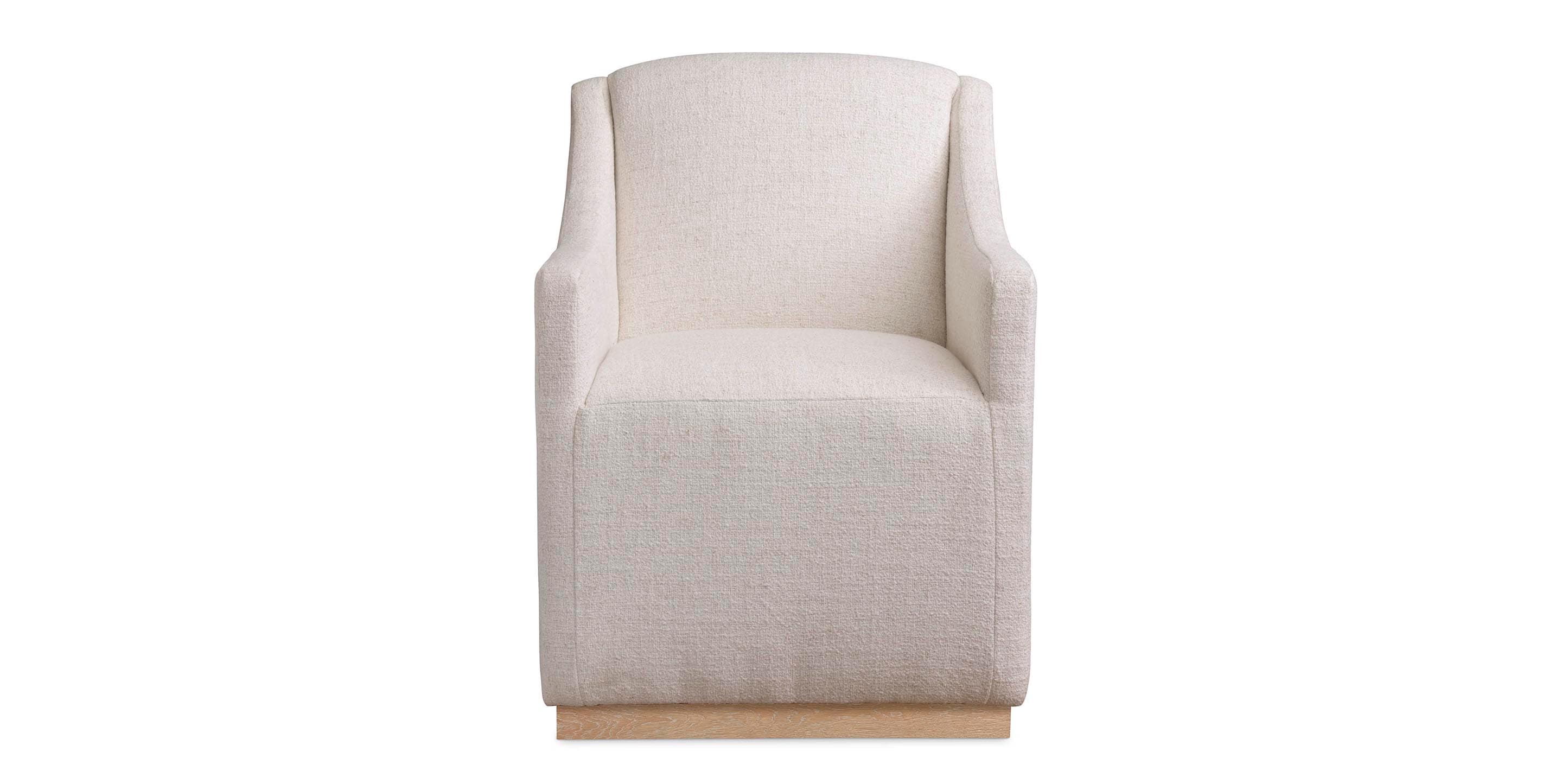 Bassett Furniture Banks Upholstered Dining Armchair