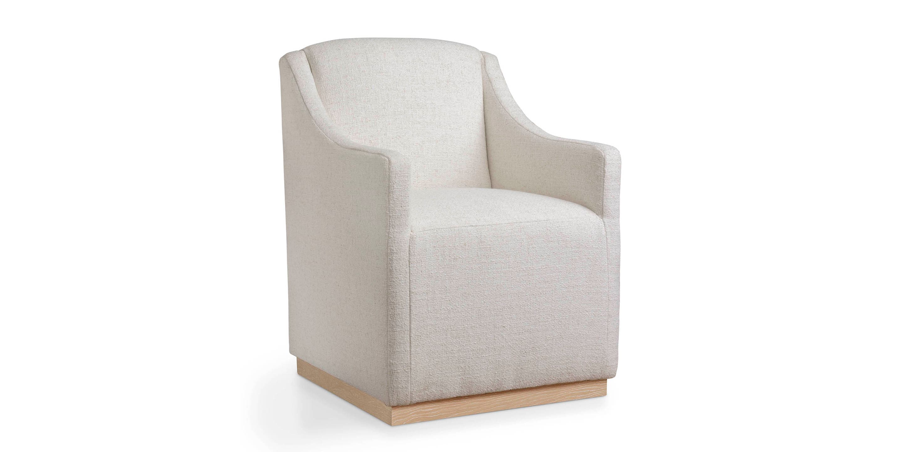 Bassett Furniture Banks Upholstered Dining Armchair - Thumbnail 2