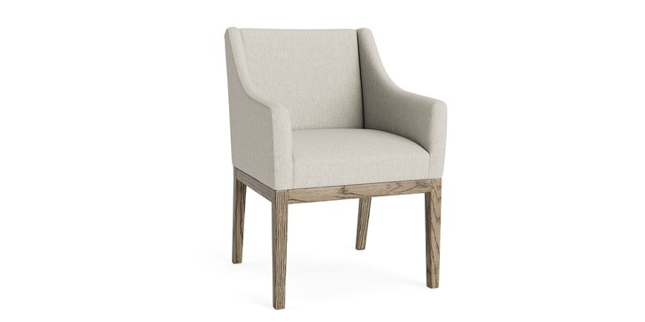 Oak Uph Arm Chair image number 0