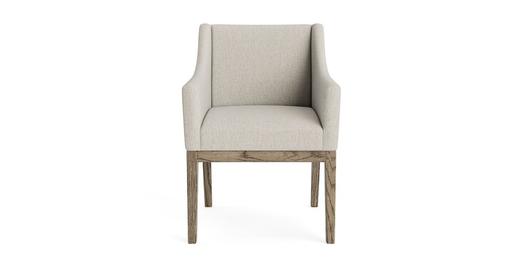 Oak Uph Arm Chair image number 1