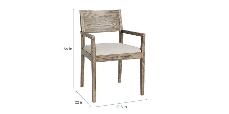 Oak Arm Chair image number 4