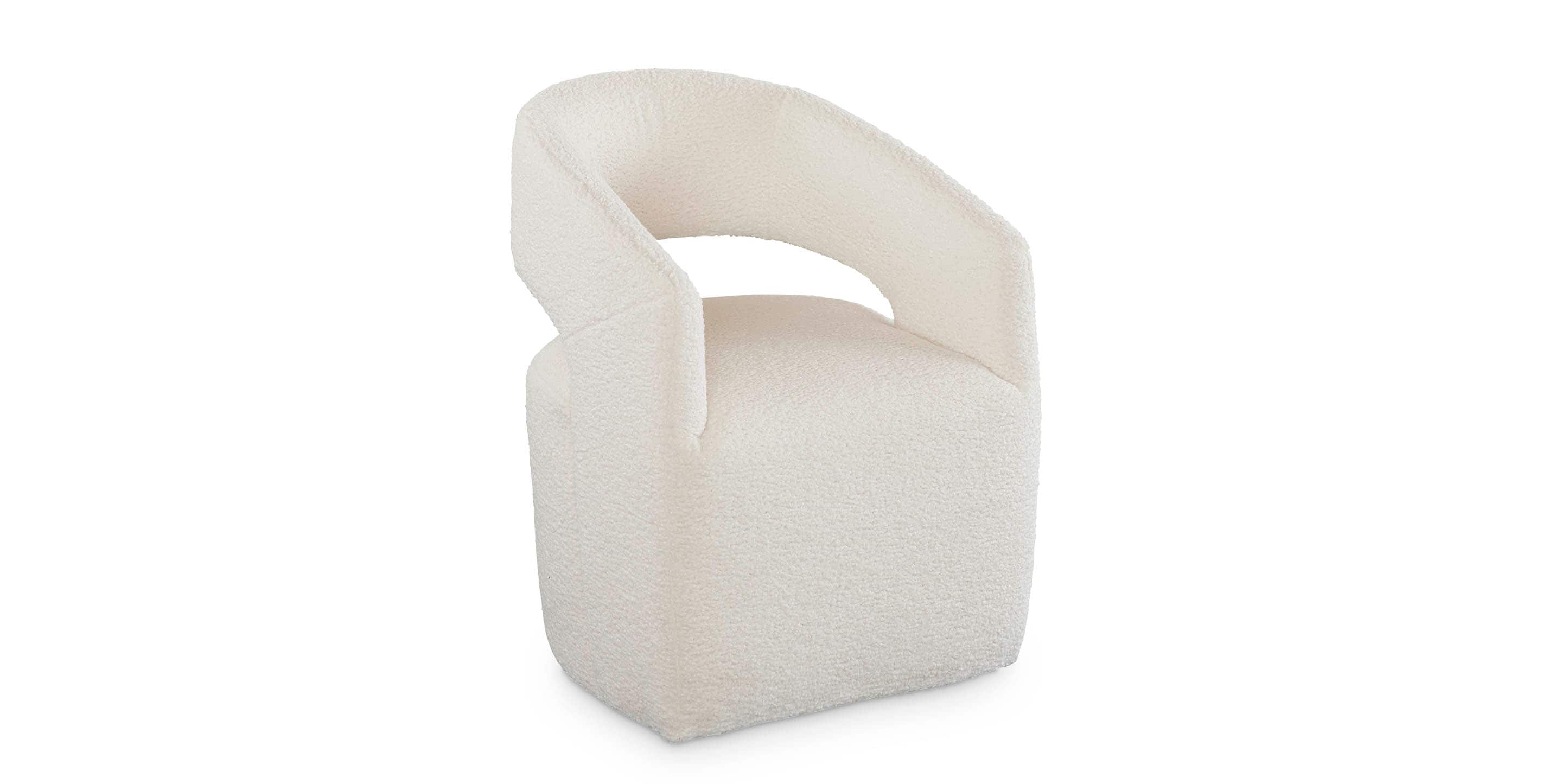 Dining Chair w/Casters Cloud | Bassett Furniture