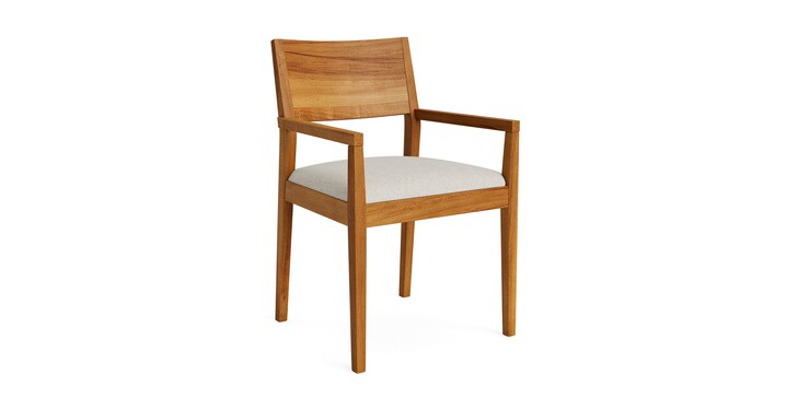 Clear Maple Arm Chair image number 0