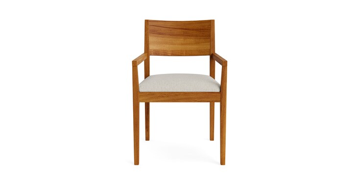 Clear Maple Arm Chair image number 1